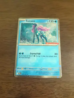 2025 Pokemon TCG Suicune GameStop Exclusive Promo Card - Image 1