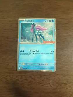 2025 Pokemon TCG Suicune GameStop Exclusive Promo Card - Image 2