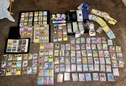 Huge Pokemon Card Collection Lot Gold Rainbow Promos Binders ETB Boxes. - Image 1