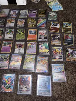 Huge Pokemon Card Collection Lot Gold Rainbow Promos Binders ETB Boxes. - Image 2