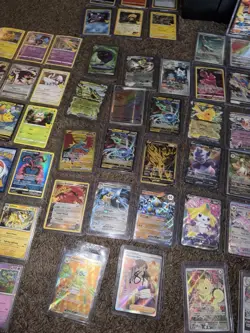 Huge Pokemon Card Collection Lot Gold Rainbow Promos Binders ETB Boxes. - Image 5
