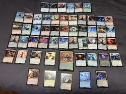 MTG LARGE FINAL FANTASY Themed Magic The Gathering Card Lot+ Xtras Added! - Image 2