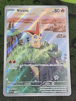 Victini Illustration Rare Svp 208 Black Star Promo Regular Card Nm - Image 1