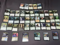 MTG Large Elf / Elven Themed Magic The Gathering Card Lot+ Bonuses ! - Image 2