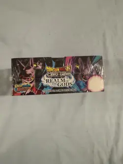 Dragon Ball Super Card Game Realm of the Gods Booster Box Factory Sealed - Image 2