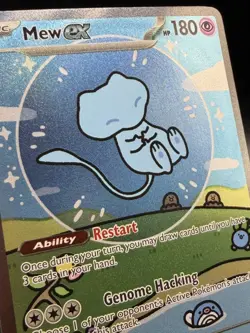 Pokemon TCG Mew EX 232/091 Sv: Paldean Fates Bubble Mew Sir - Image 3