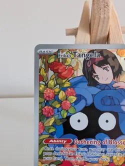 Erika’s Tangela 218/217 Pokemon TCG Ascended Heroes Illustration Rare - Image 2