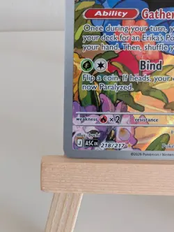Erika’s Tangela 218/217 Pokemon TCG Ascended Heroes Illustration Rare - Image 4
