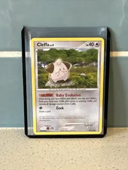 Cleffa Non-Holographic Common 78/130 Pokemon TCG Diamond & Pearl LP - BUY IT NOW - Image 2