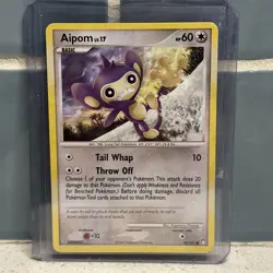 Pokemon - Aipom - #70/123 - Non Holo - Mysterious Treasures - LP - BUY IT NOW! - Image 4