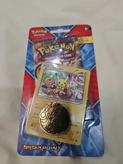 NEW SEALED Pokemon XY Breakpoint Blisters Pikachu XY95 Promo 2016 Checklane - Image 1