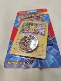 NEW SEALED Pokemon XY Breakpoint Blisters Pikachu XY95 Promo 2016 Checklane - Image 3