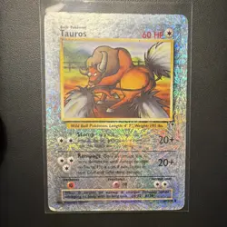 Pokemon Tauros 65/110 Legendary Collection Reverse Holo Uncommon 60 HP Basic - Image 1