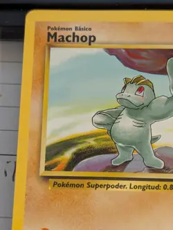 Pokemon Machop Base Set 1999-2000 Spain Print Spanish 52/102 - Image 2