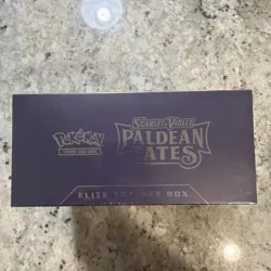 Pokemon TCG Scarlet & Violet Paldean Fates ETB Elite Trainer Box NEW Sealed - Image 3