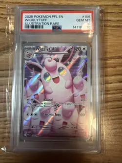 Pokemon Wigglytuff phantasmal flames illustration rare 105/094 - Image 1