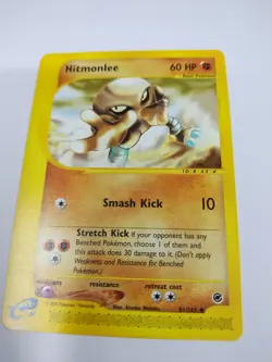 MINT Pokemon TCG Hitmonlee Expedition Base Set 81/165 Regular Uncommon - Image 1