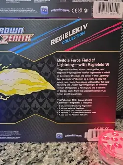 Zapdos Ex Collection Pokemon 151 Box + Regieleki V Collection Box Crown Zenith🔥 - Image 5