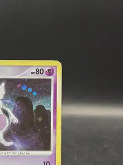 Pokemon TCG Mewtwo Lv. 42 #11/146 DP Legends Awakened Holo Rare MP - Image 3