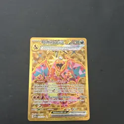 Pokemon TCG Hyper Rare Gold Charizard EX Obsidian Flames 228/197 NM Fast Ship! - Image 3