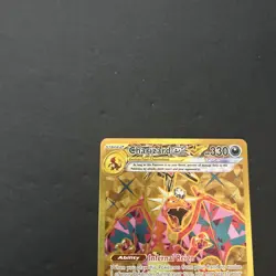 Pokemon TCG Hyper Rare Gold Charizard EX Obsidian Flames 228/197 NM Fast Ship! - Image 4
