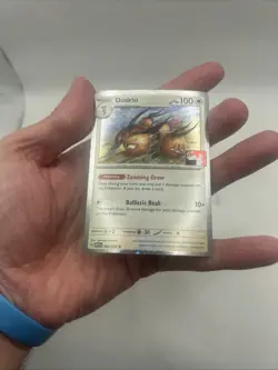 085/165 Dodrio Prize Pack Series 5 Stamped Pokemon TCG 151 Cosmos Holo - Image 5