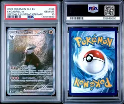 Pokemon Black EN 168/086 Excadrill Ex Special Illustration Rare PSA 10 GEM MINT - Image 3
