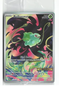 Pokemon Mega Evolution #133/132 Bulbasaur [Stamped] - SEALED - Image 1