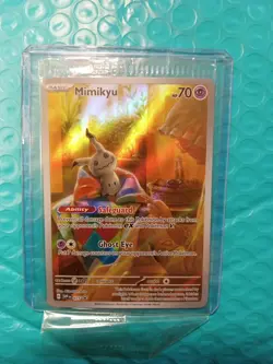 Mimikyu SVP 075 - Factory Sealed Holo Pokemon Black Star Promo - Image 1
