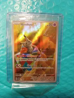Mimikyu SVP 075 - Factory Sealed Holo Pokemon Black Star Promo - Image 2