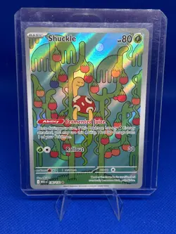 Shuckle 136/132 - Pokemon Tcg Mega Evolution Illustration Rare - Image 1