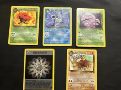Pokemon Team Rocket Non-holo Rare Lot - Image 1