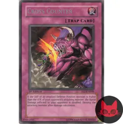 Yugioh Cross Counter FET-EN049 Rare 1st Edition LP - Image 1