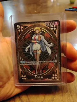 One Piece CCG TCG Stussy OP07-085 SP Special (Alt Art) English - Image 1