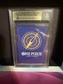 One Piece TCG Legacy of the Master Tashigi OP06-050 Alt Art SP BGS Pristine 10 - Image 2
