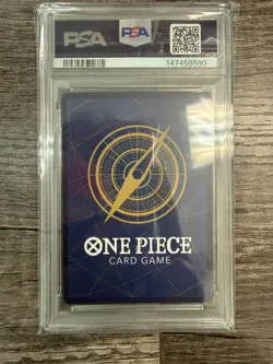 ONE PIECE MONKEY D LUFFY OP03 P-036 PRE RELEASE TOURNAMENT WINNER PSA 10 - Image 2
