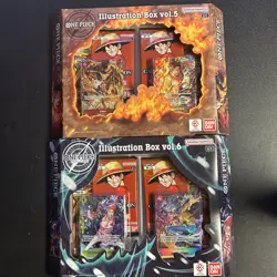 One Piece Illustration Box Vol.5 & Vol.6 Brand New Never Opened! - Image 1