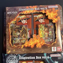 One Piece Illustration Box Vol.5 & Vol.6 Brand New Never Opened! - Image 2