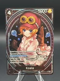 Bandai One Piece TCG Koala SP SR Foil EB03-042 Heroines Edition (English) - Image 1