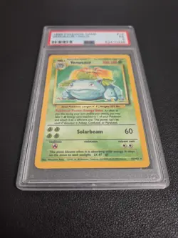 Venusaur 15/102 Base Set Vintage Holo Rare #15 Pokemon Card - Graded PSA 5 - Image 3