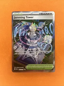 Pokemon TCG Jamming Tower 261/217 Me: Ascended Heroes Holo Card Ultra Rare NM - Image 1