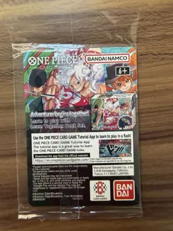 One Piece Monkey D. Luffy College Basketball US Voyage Promo Card P-055 Sealed - Image 2