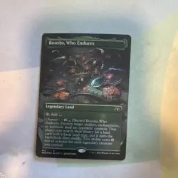 Foil- Magic: The Gathering Boseiju, Who Endures NEO EN Dynasty Land Card 412 - Image 2