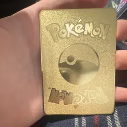 Pokemon Charmander Charmeleon Charizard GX Gold Metal Evolution Card HP 450 500 - Image 2