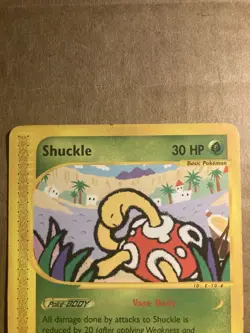 Shuckle Pokemon Card Skyridge 96/144 MP - Image 3