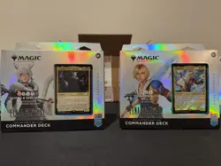 MTG Magic Final Fantasy Set of 4 COLLECTOR Commander Decks - Image 4