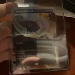 Katara's Reversal (# 63) MTG Avatar - BORDERLESS - FOIL - NM - Image 1