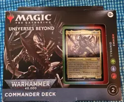 *Sealed Universes Beyond Warhammer 40,000 Tyranid Swarm Commander Deck* MTG - Image 1