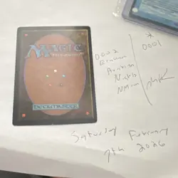 Wizards of the Coast Erhnam Djinn Arabian Nights Green Rare Creature 4/5 - Image 4