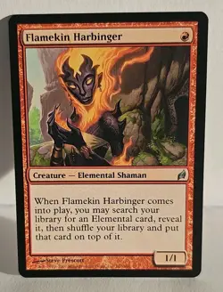 💥💥 Flamekin Harbinger 💥💥 MTG MT/NM 🌟 Lorwyn 🌟 Regular Magic The Gathering - Image 1